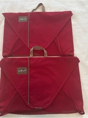 2 red Eagle Creek Pack-It Garment Folder nwot
